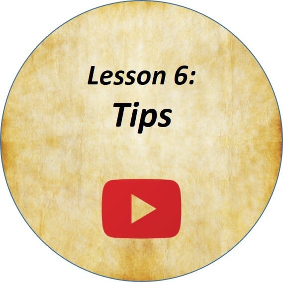 DD Psalms Lesson 6